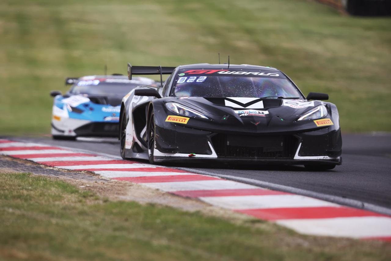 Steller Motorsport battles at Brands Hatch on Sprint Cup debut with Corvette